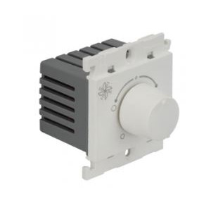 Legrand Mylinc Fan Regulator With 360? Rotation,100 W , 2 Module 6755 30